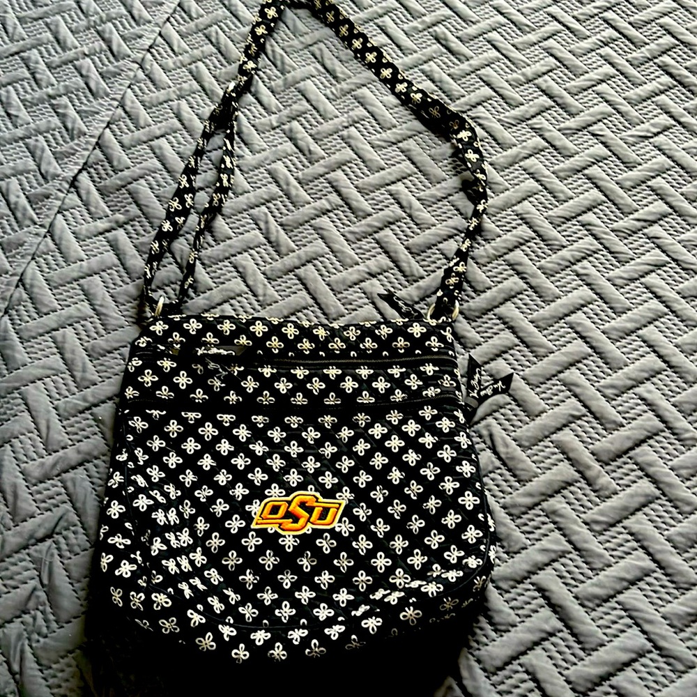 Vera Bradley Oklahoma State crossbody purse